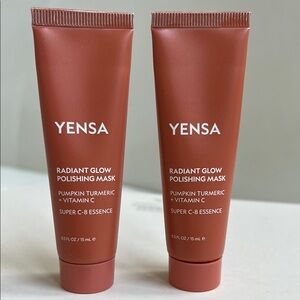 Two Yensa Radiant Glow Polishing Mask